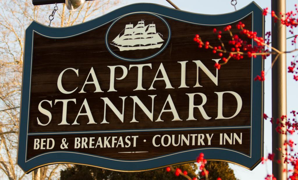 Captain Stannard House Bed And Breakfast Country Inn Westbrook Exterior photo